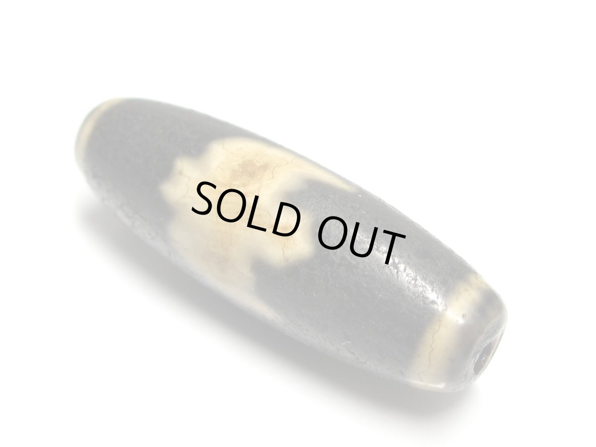 画像2: 風化龍紋・福寿天珠 40mm (2)