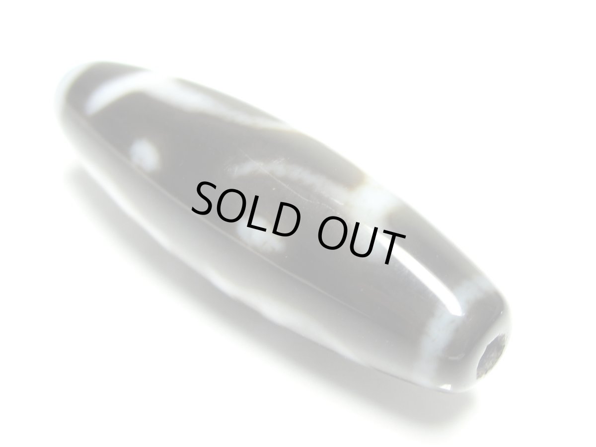 画像4: 黒地至純・龍眼梵字天珠・虚空蔵菩薩 38mm (4)