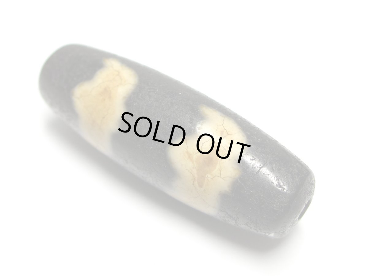 画像2: 風化龍紋・五福臨門天珠 40mm (2)