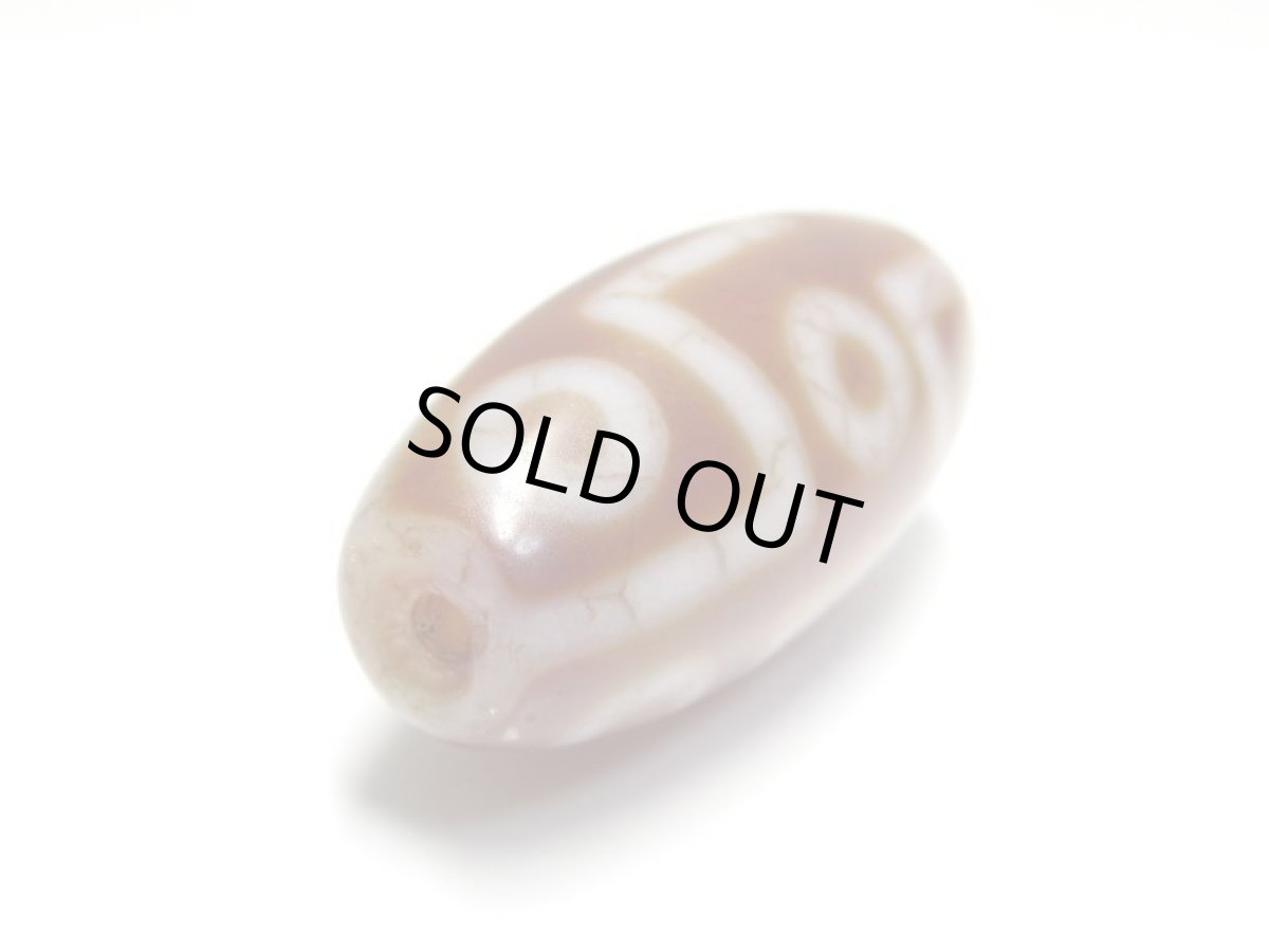 画像3: 老鉱朱砂紅・九眼天珠 31mm (3)