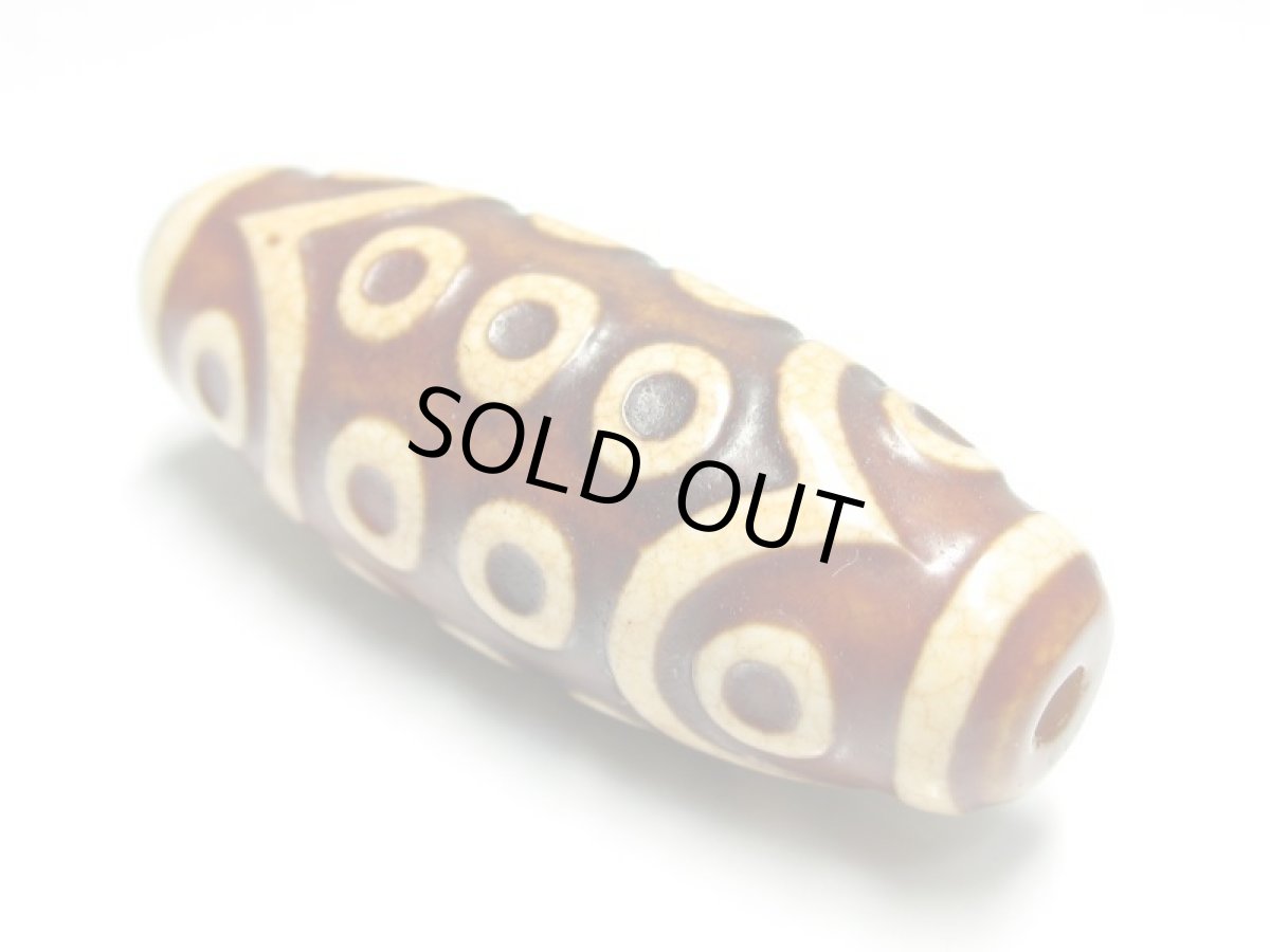 画像2: 赤龍紋・二十一眼天珠置物 47mm 【20150316】 (2)