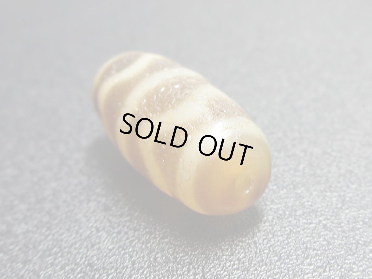 画像4: 骨董風・水紋天珠 26mm (4)