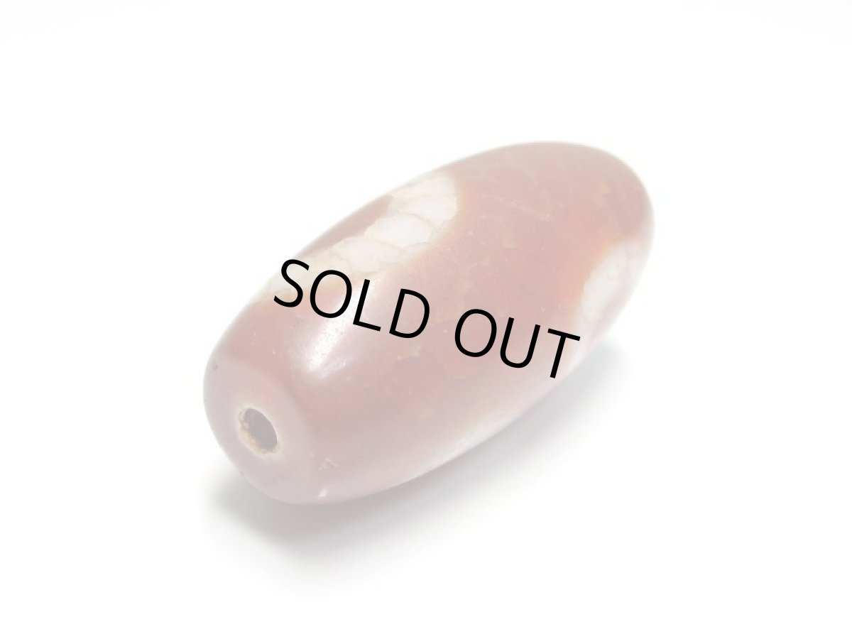 画像3: 老鉱朱砂紅・一眼 如意天珠 31mm (3)