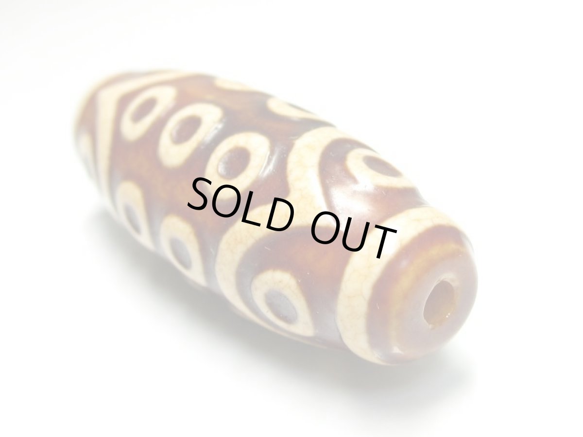 画像4: 赤龍紋・二十一眼天珠置物 47mm 【20150316】 (4)