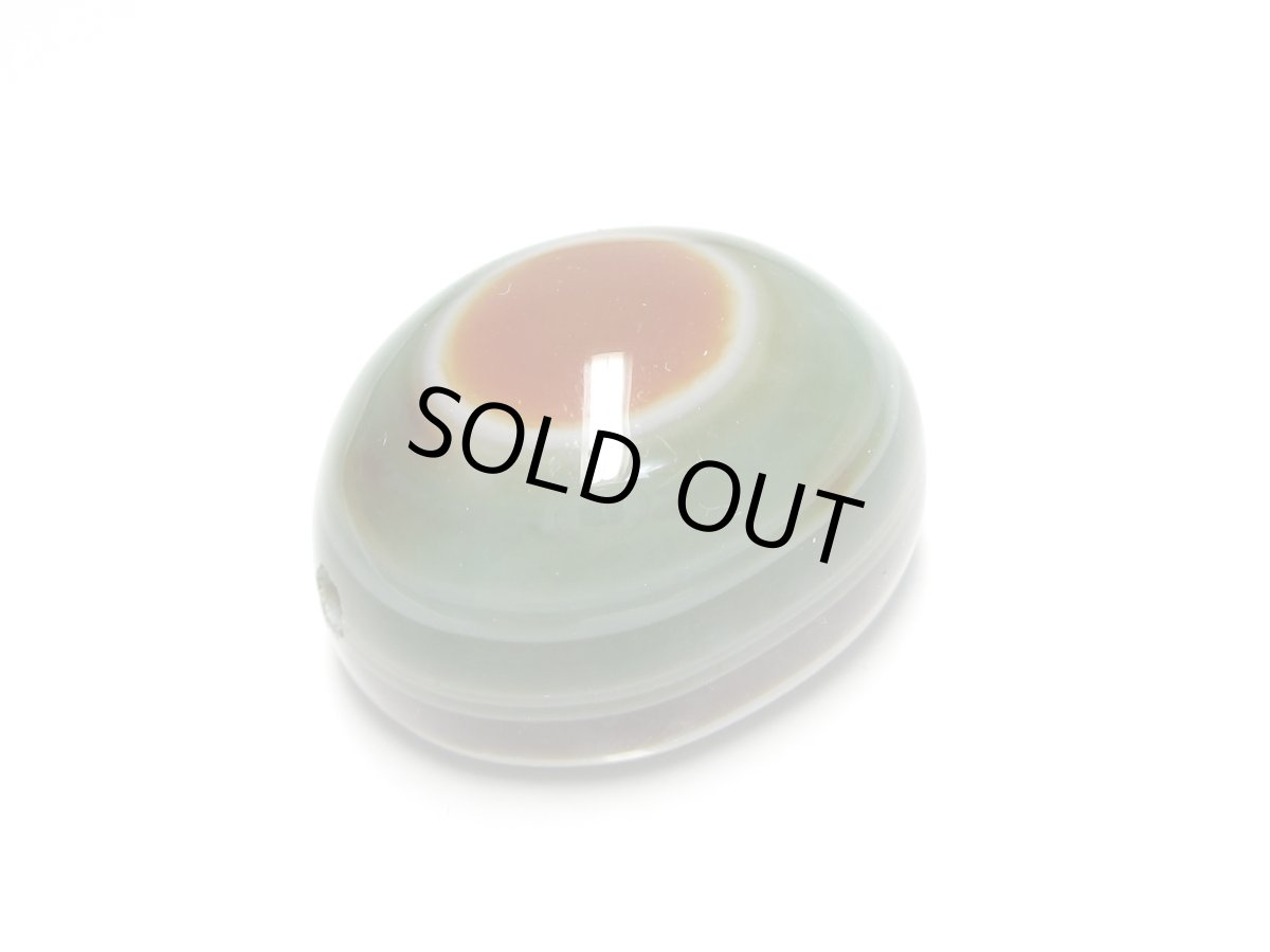 画像2: 羊眼天珠・板珠 (2)