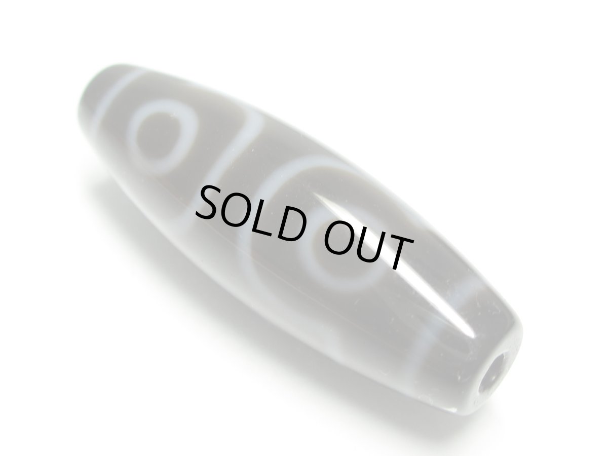 画像2: 黒地至純・七眼天珠 38mm  (2)