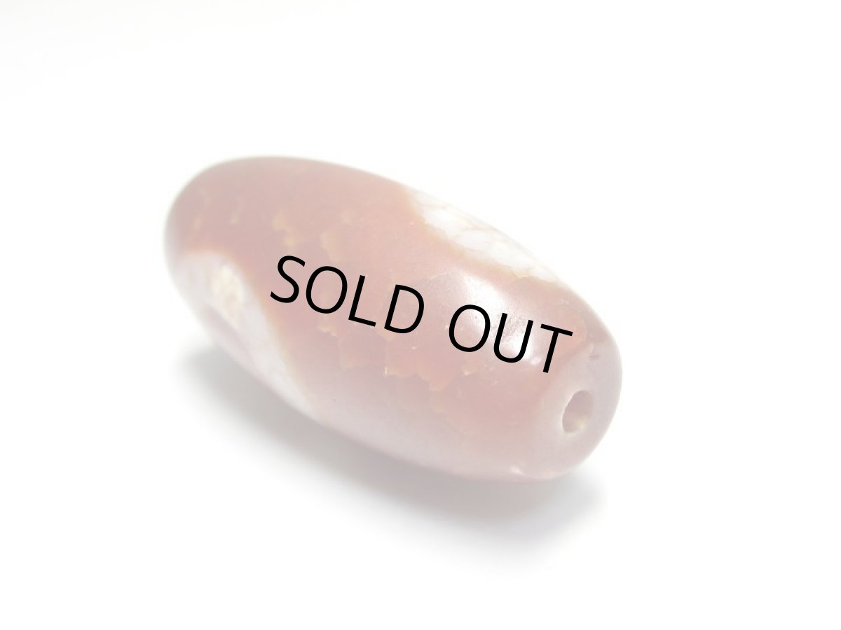 画像4: 老鉱朱砂紅・一眼 如意天珠 31mm (4)