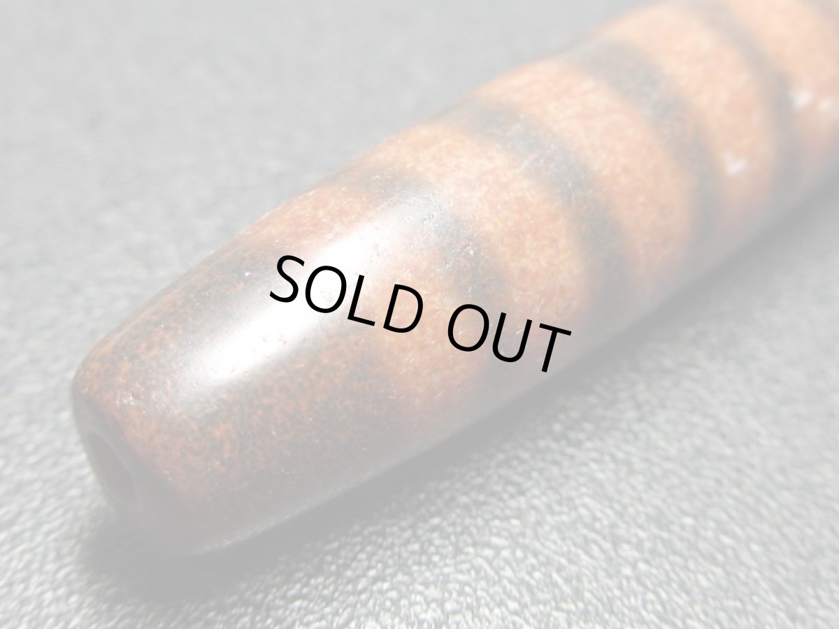 画像3: 紅朱砂・線天珠 48mm (3)