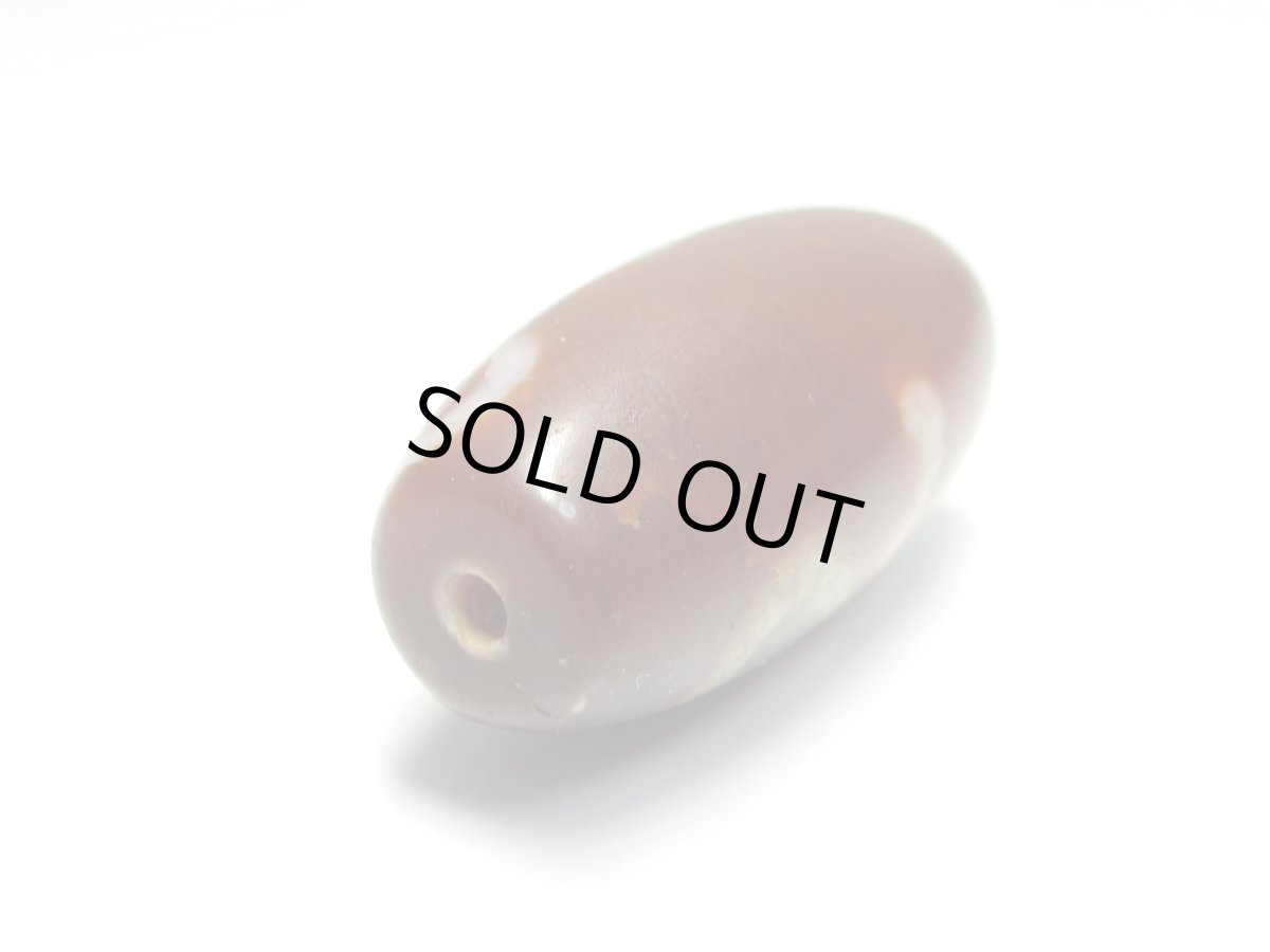 画像3: 老鉱朱砂紅・三眼 財宝天王天珠 31mm (3)