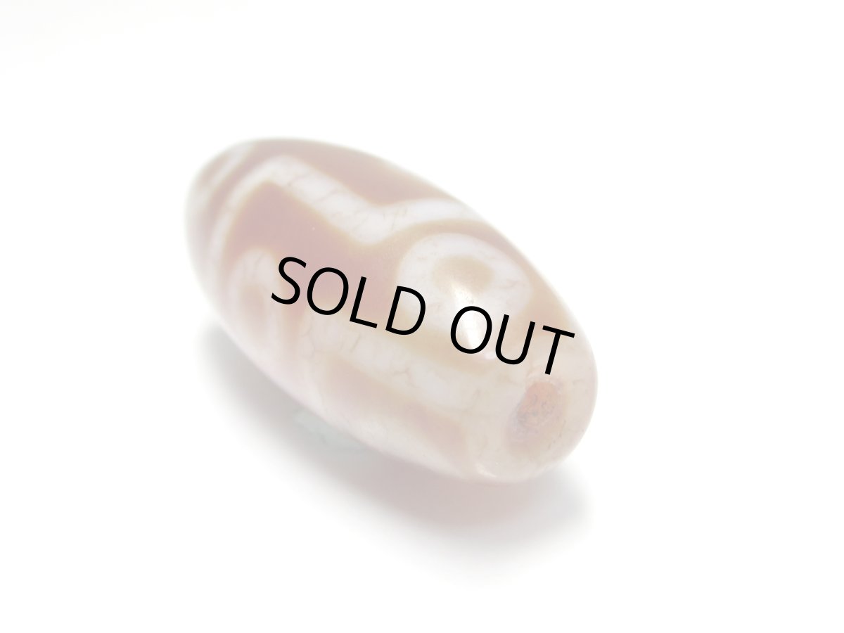 画像4: 老鉱朱砂紅・九眼天珠 31mm (4)