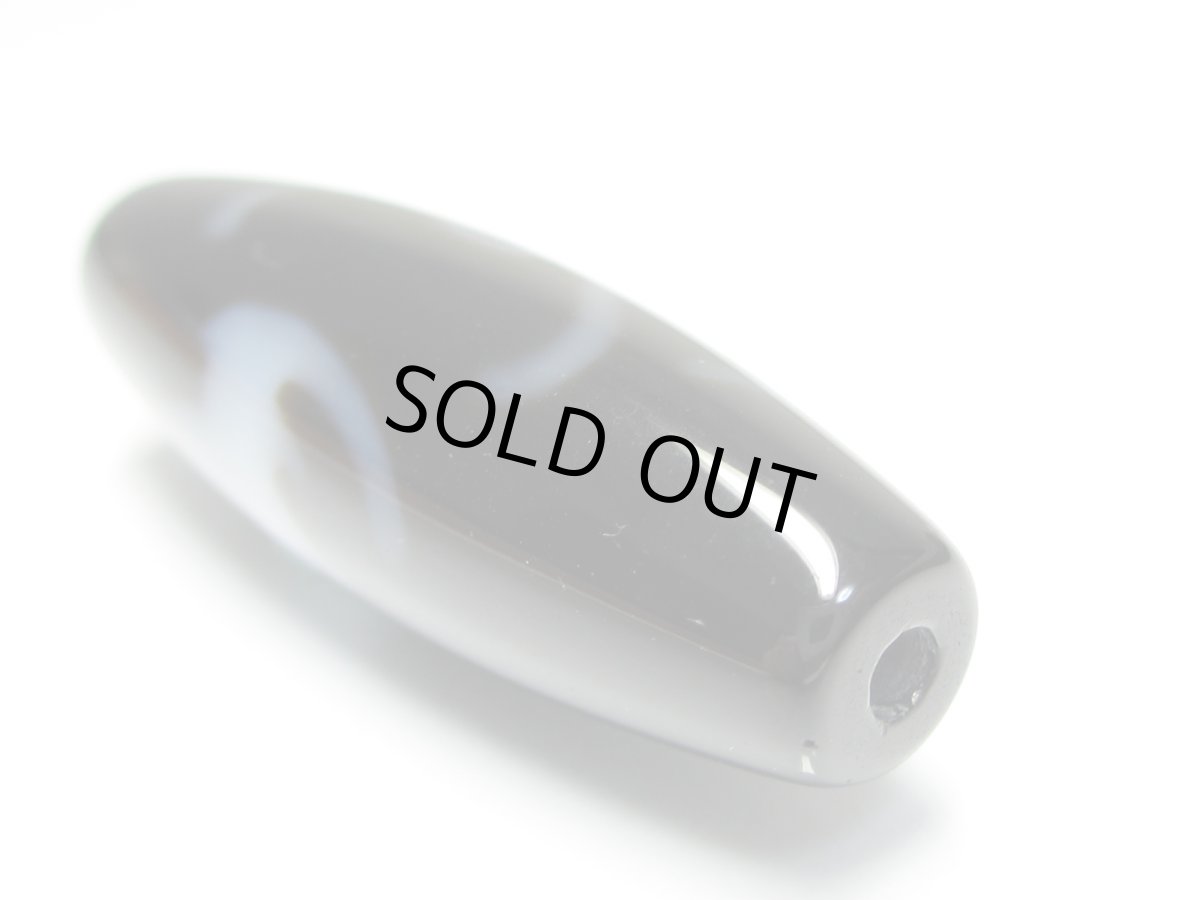 画像4: 黒地至純・福寿天珠 38mm  (4)