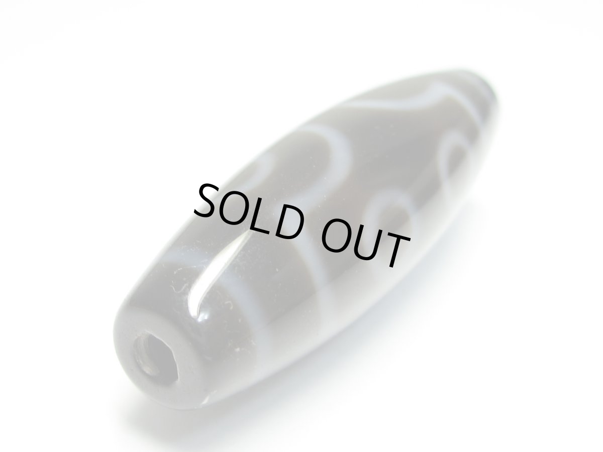 画像3: 黒地至純・七眼天珠 38mm  (3)