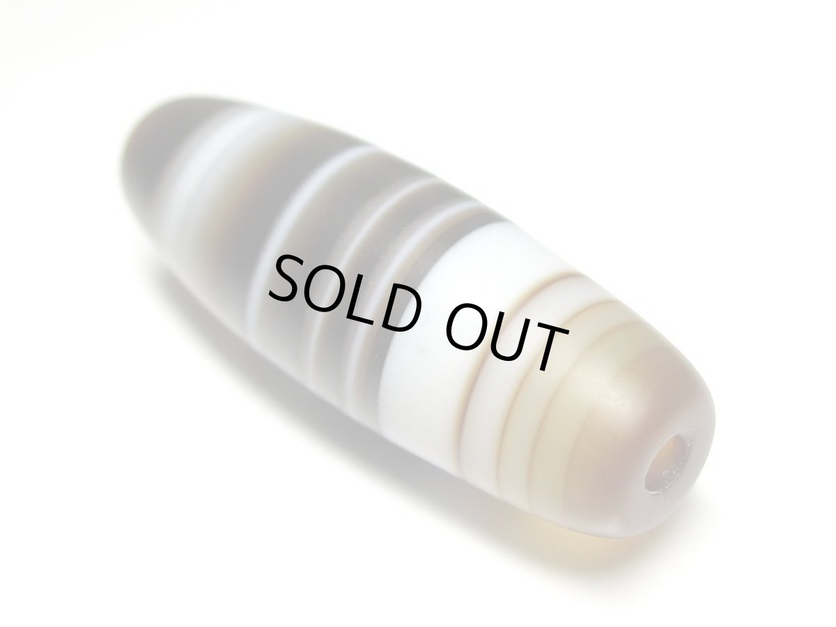 画像2: 天然線天珠 38mm (2)