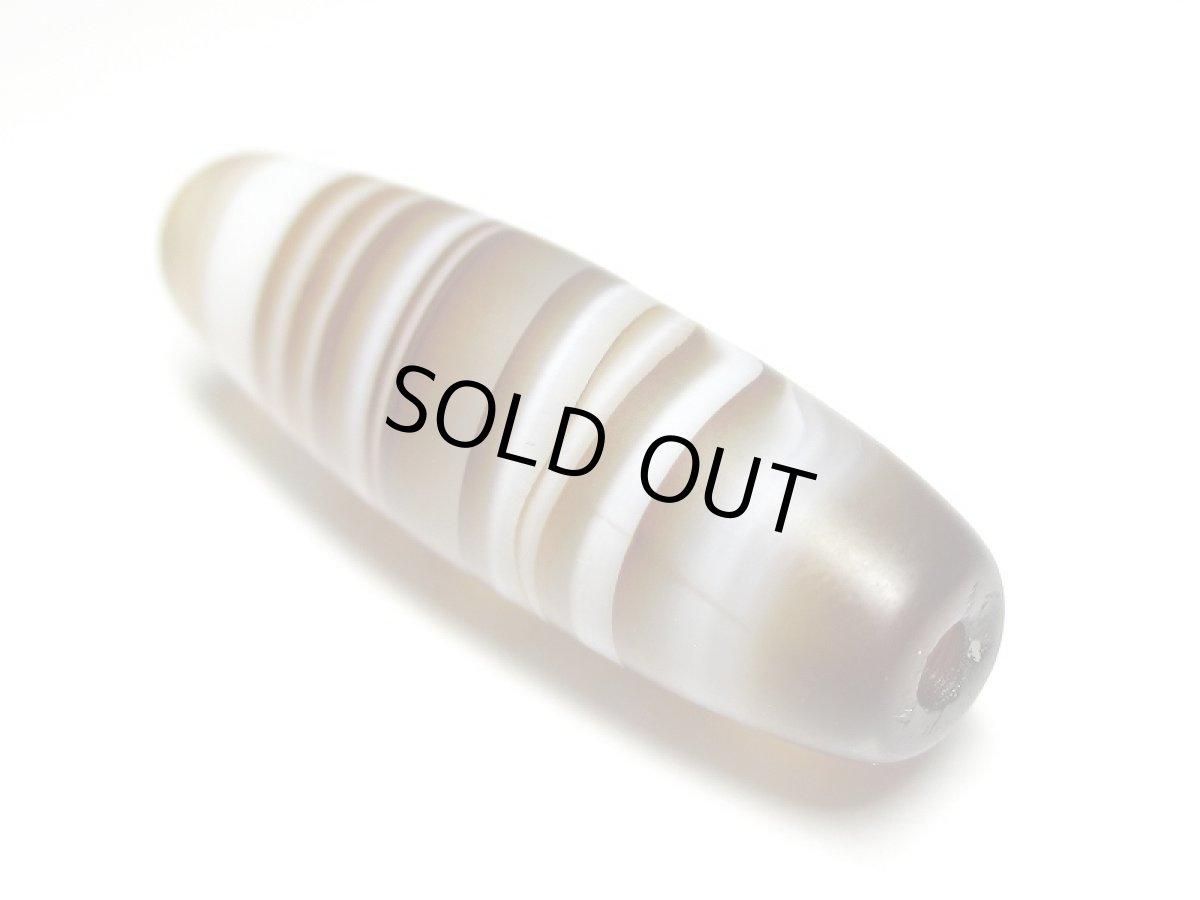 画像2: 天然線天珠 38mm (2)