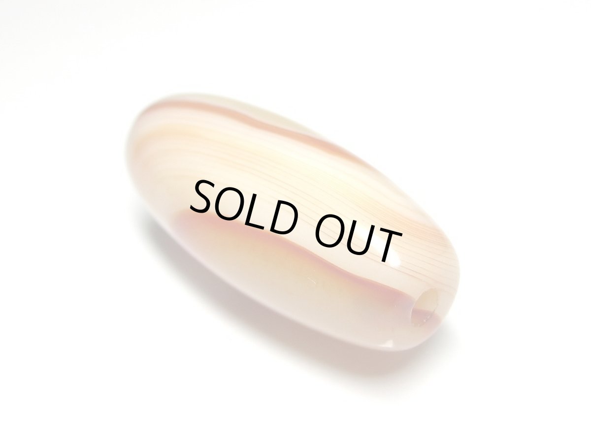 画像2: 天然線天珠 30mm (2)