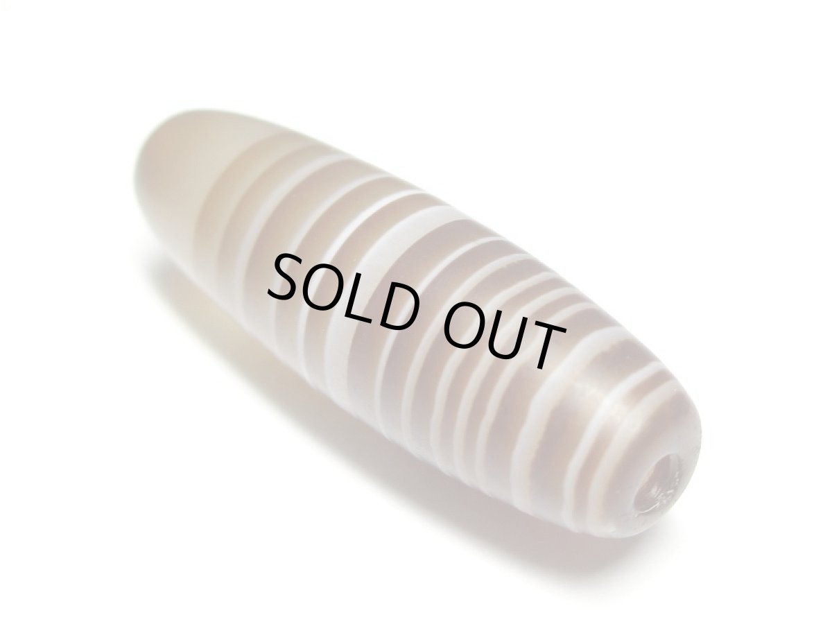 画像2: 天然線天珠 38mm (2)