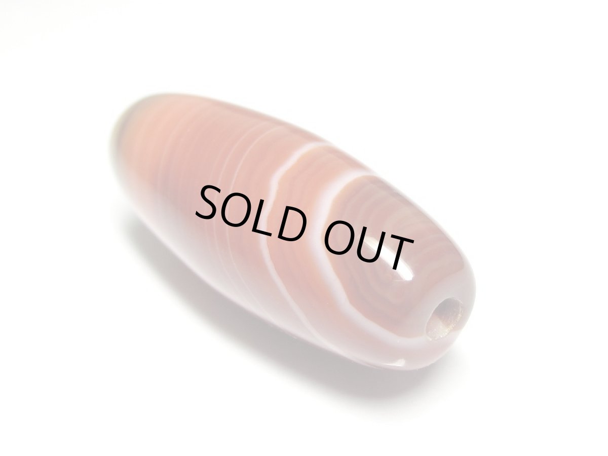 画像2: 天然線天珠 30mm (2)