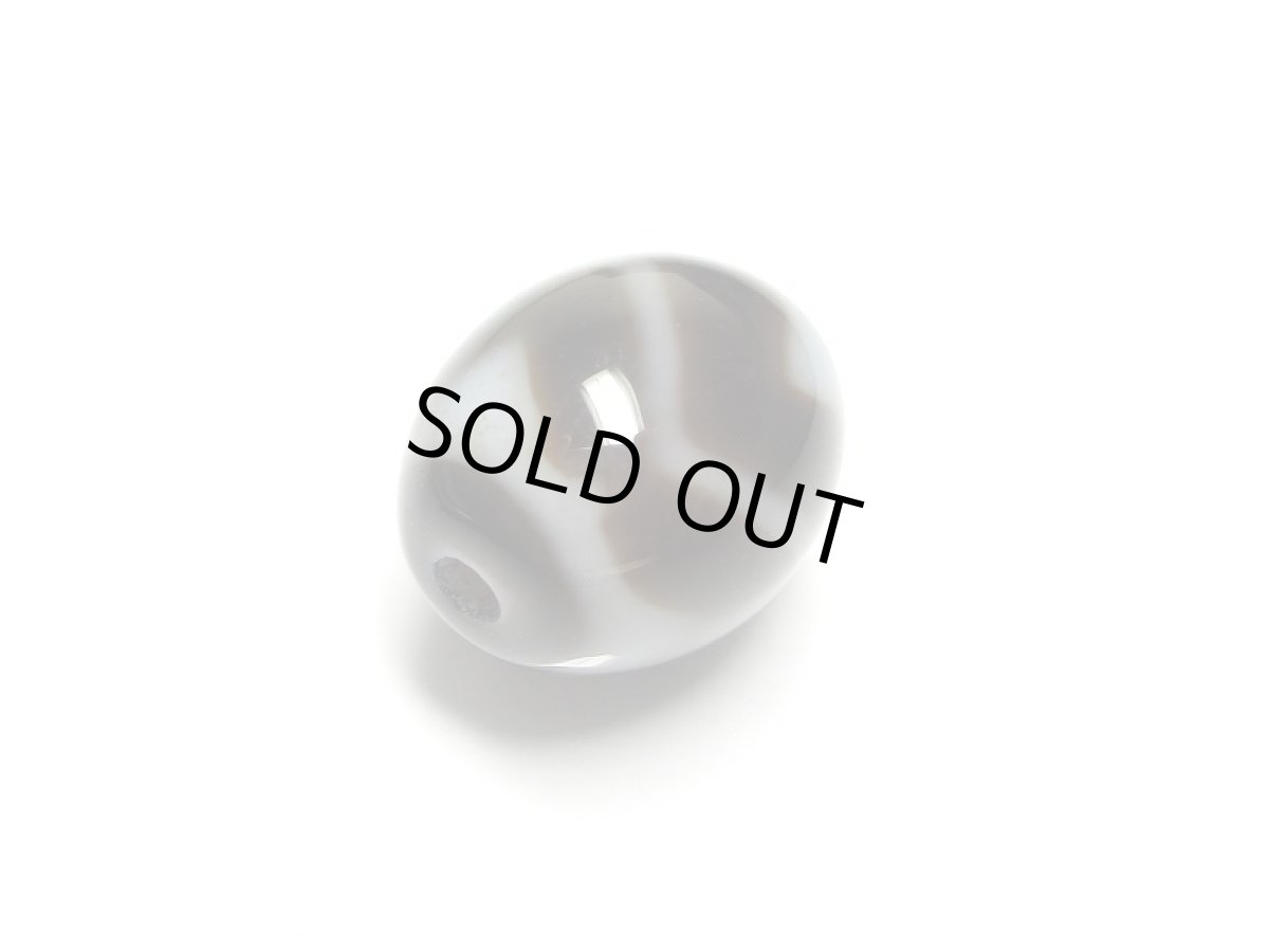 画像3: 黒地至純・虎牙天珠 13mm (3)