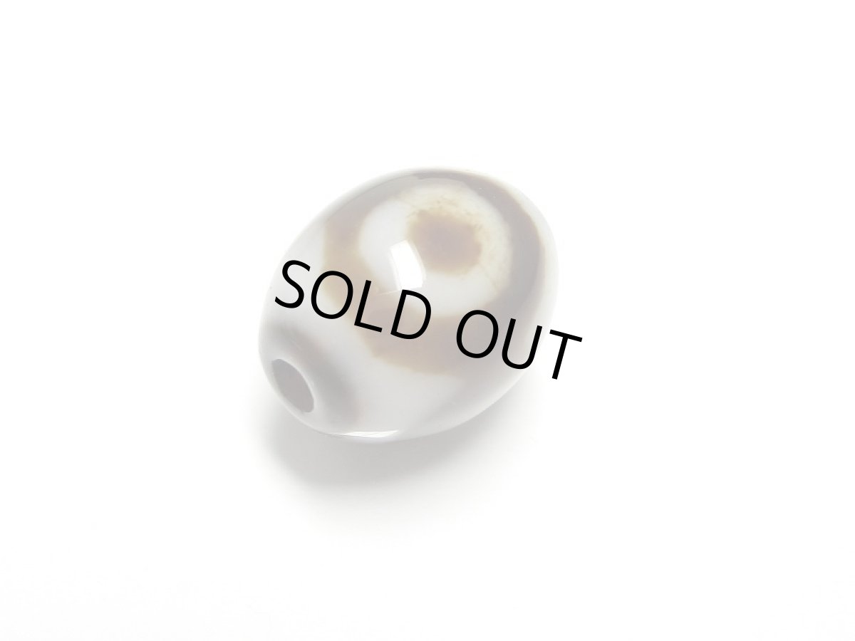 画像3: 黒地至純・三眼天珠 12mm (3)