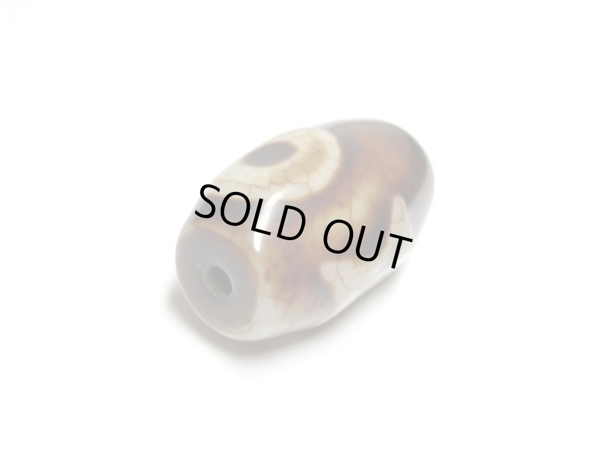 画像5: 火供天珠・日月星天珠 23.5mm (5)