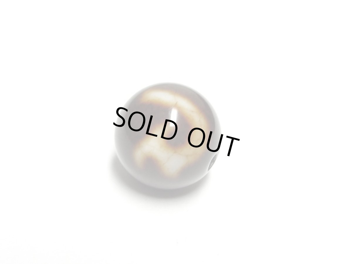 画像2: 火供天珠・如意樹（緑度母）天珠 12mm  (2)