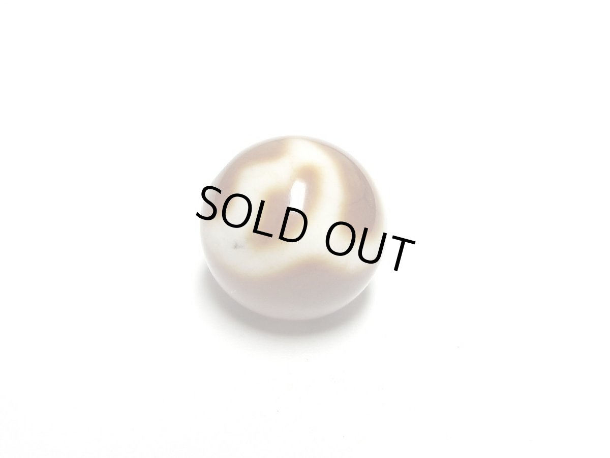 画像2: 火供天珠・水蓮花天珠 12.5mm  (2)