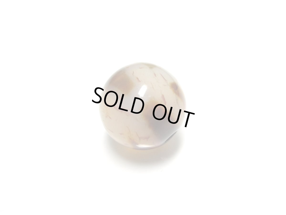 画像2: 紅鱗紋丸型天珠・貴人天珠 10mm (2)