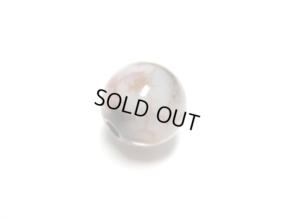 画像3: 紅鱗紋丸型天珠・貴人天珠 9.5mm (3)