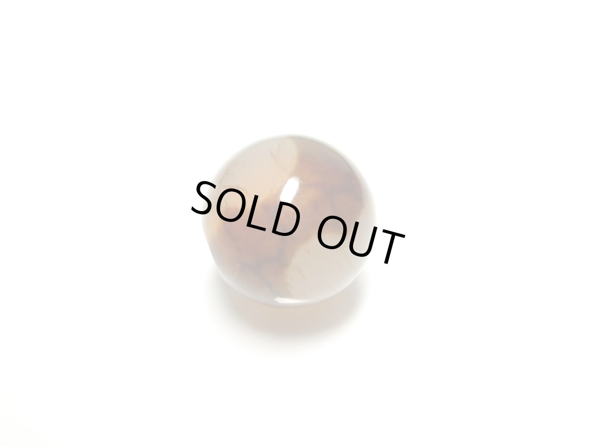 画像3: 紅鱗紋丸型天珠・如意樹（緑度母）天珠 9.5mm (3)