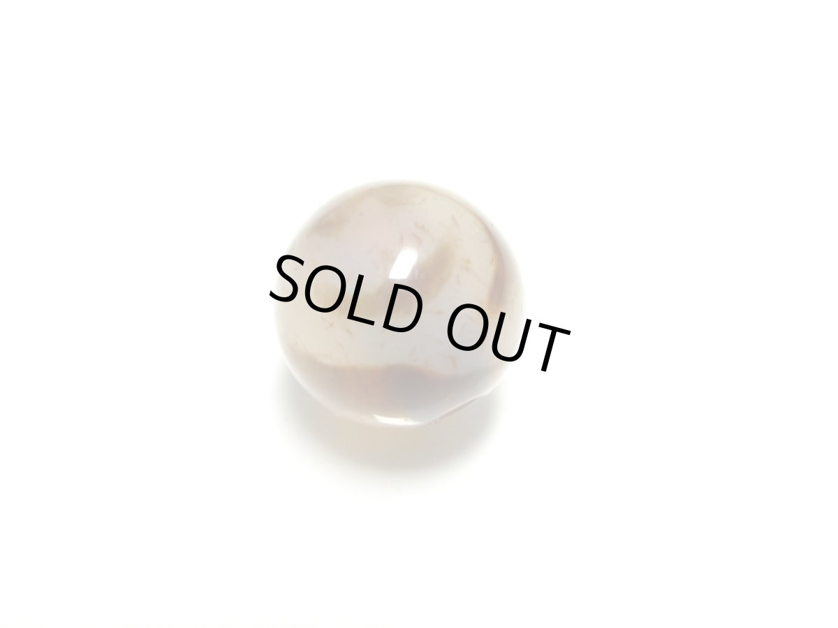 画像2: 紅鱗紋丸型天珠・水蓮花天珠 9.5mm (2)