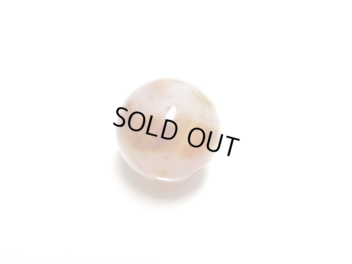 画像4: 紅鱗紋丸型天珠・水蓮花天珠 10mm (4)