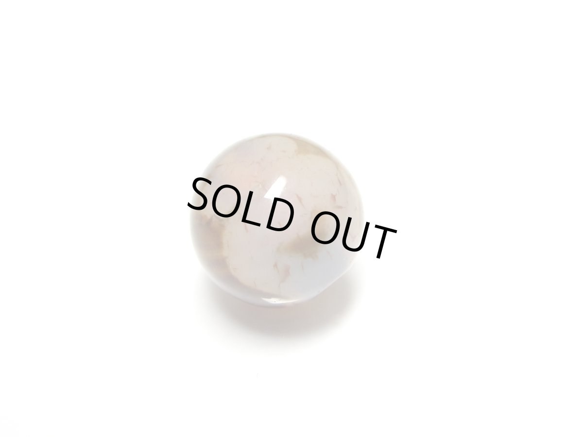 画像2: 紅鱗紋丸型天珠・宝瓶天珠 10mm (2)