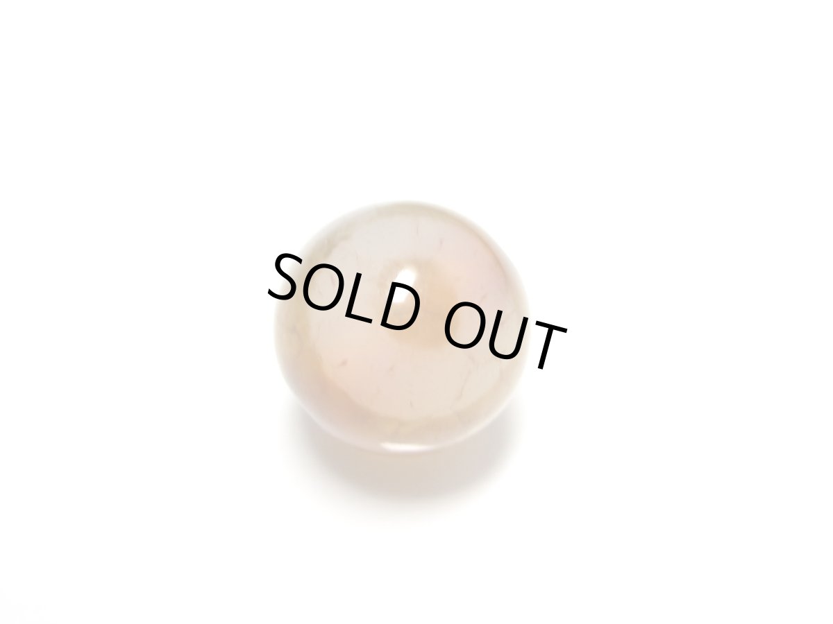 画像3: 紅鱗紋丸型天珠・日月星天珠 10mm (3)