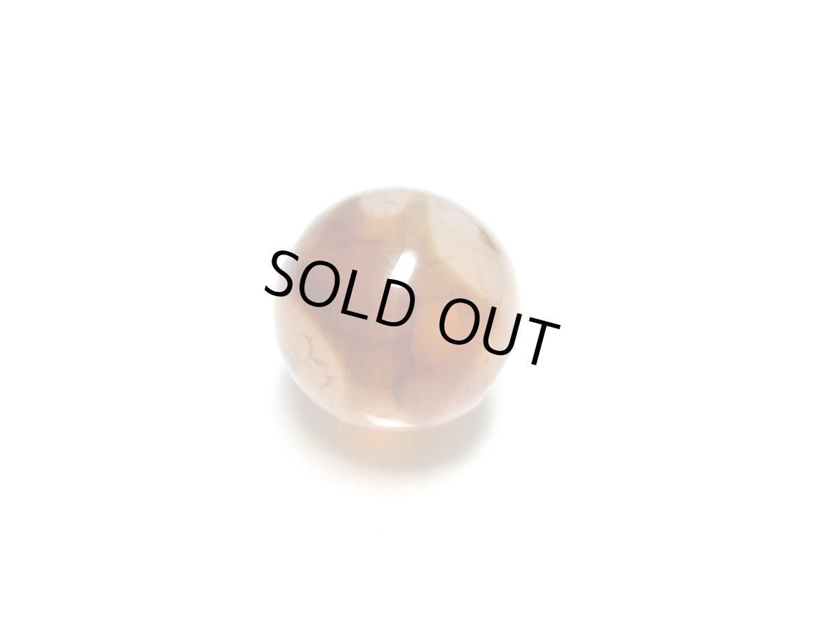 画像4: 紅鱗紋丸型天珠・宝瓶天珠 10mm (4)