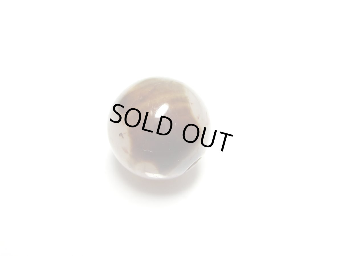 画像4: 紅鱗紋丸型天珠・宝瓶天珠 10mm (4)