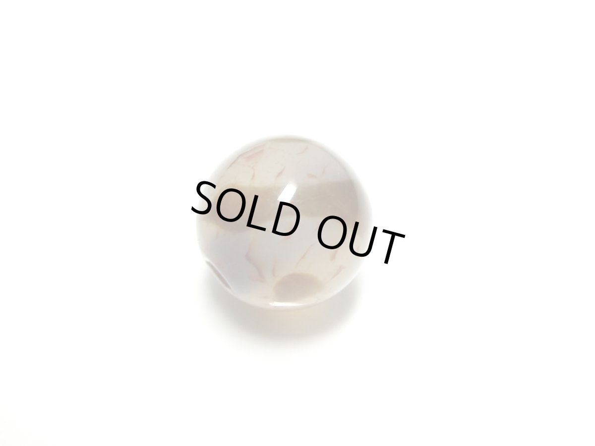 画像3: 紅鱗紋丸型天珠・如意樹（緑度母）天珠 10mm (3)