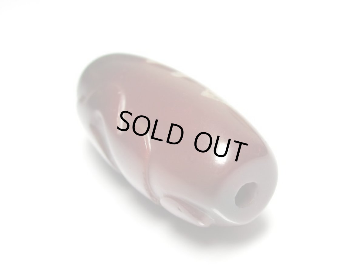 画像4: 老鉱朱砂紅・馬頭観音金剛杵天珠 (4)