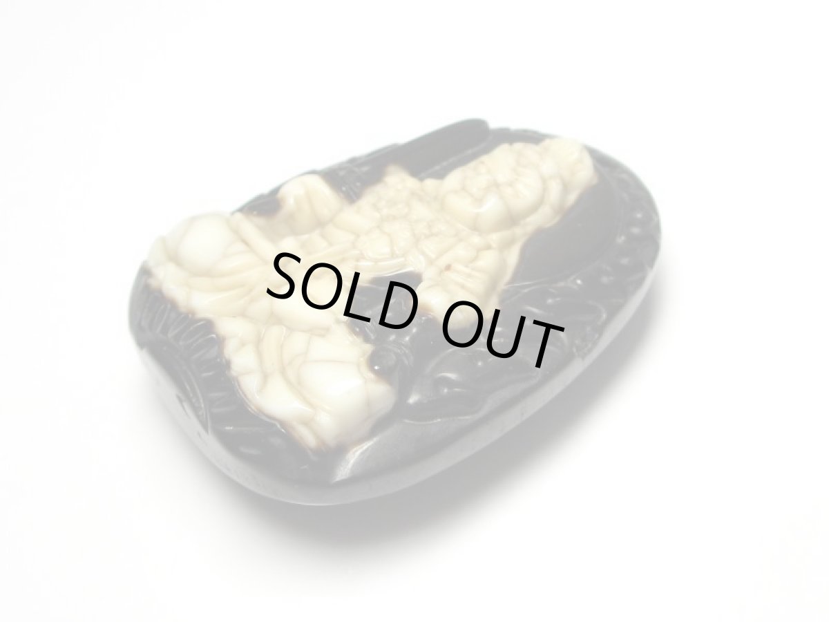 画像3: 良質な高級品 彫刻 不動明王・如意天珠 (3)