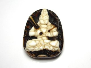 火供天珠・如意樹（緑度母）天珠 12mm - 石縁パワーストーン専門店