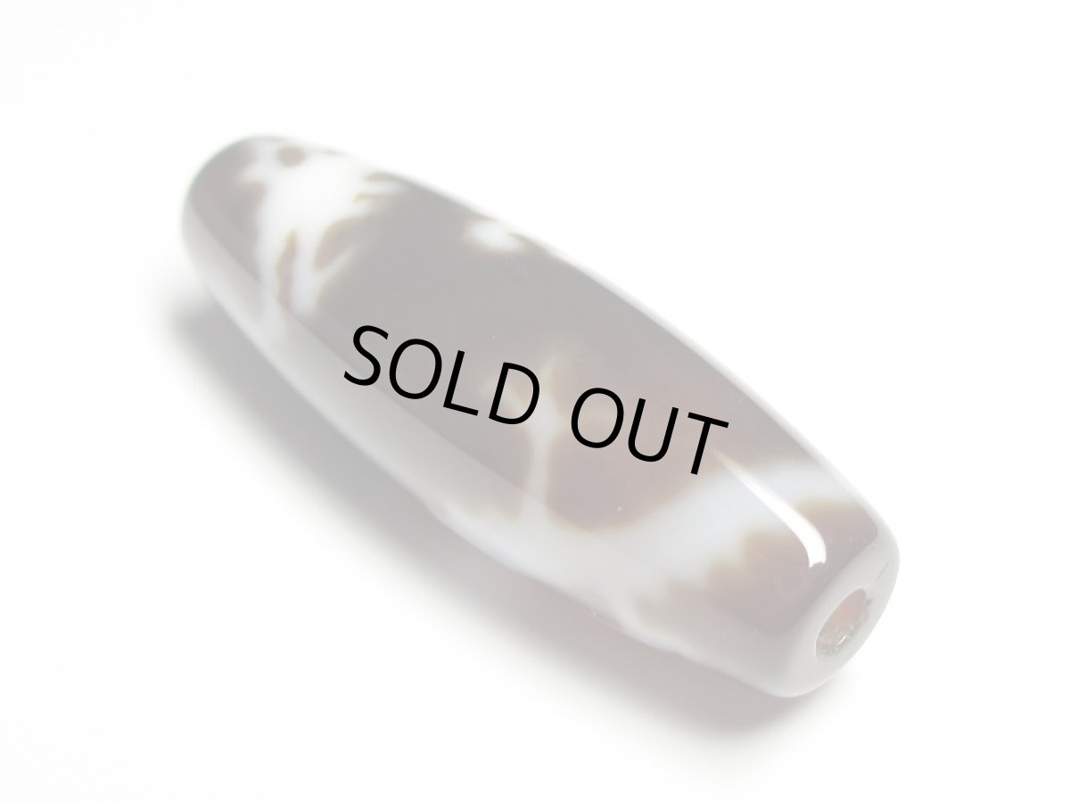 画像4: 黒地至純・観音乗龍天珠 39mm【160427】 (4)