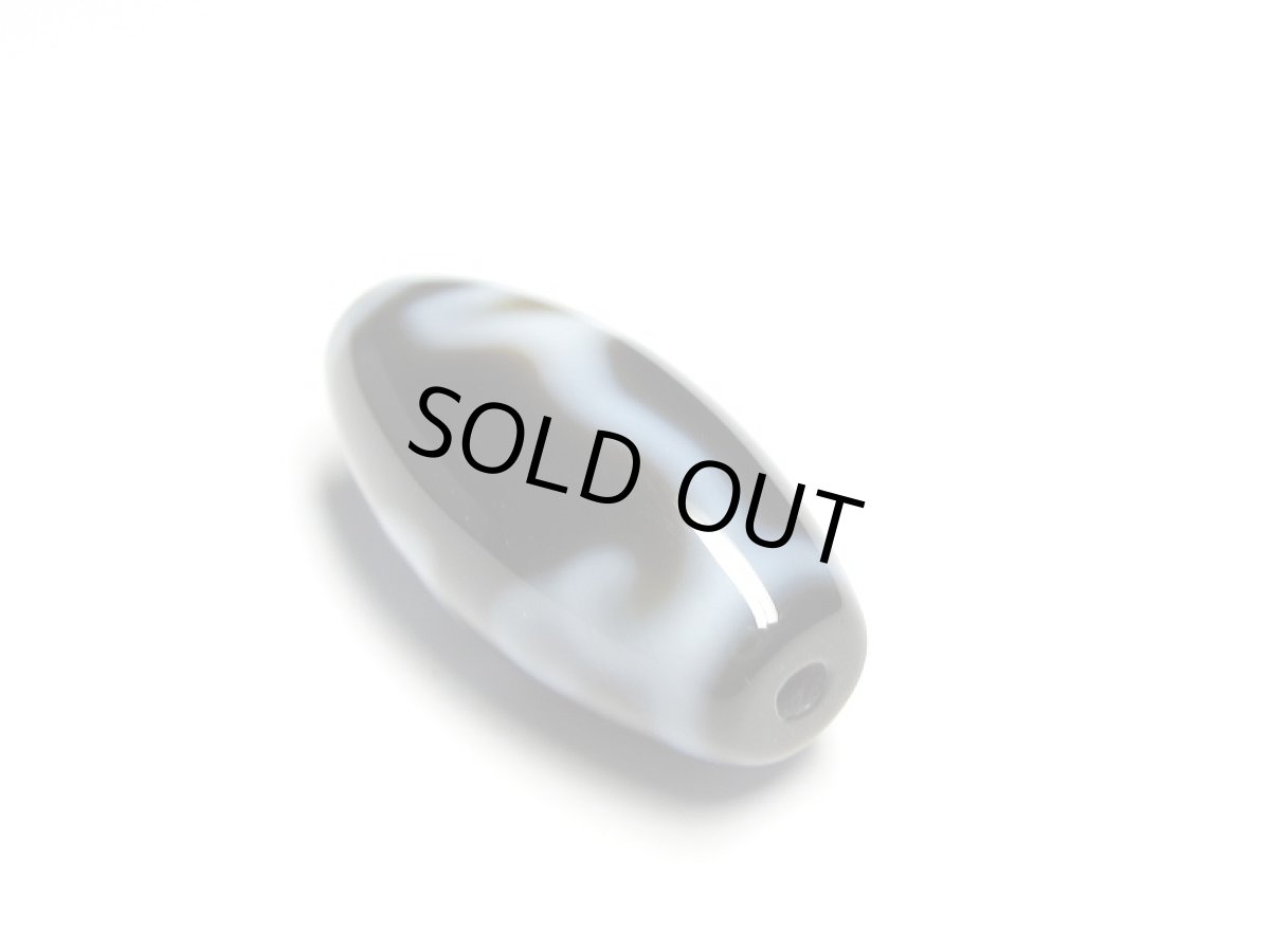 画像6: 黒地至純・水蓮花天珠 25mm【160427】 (6)