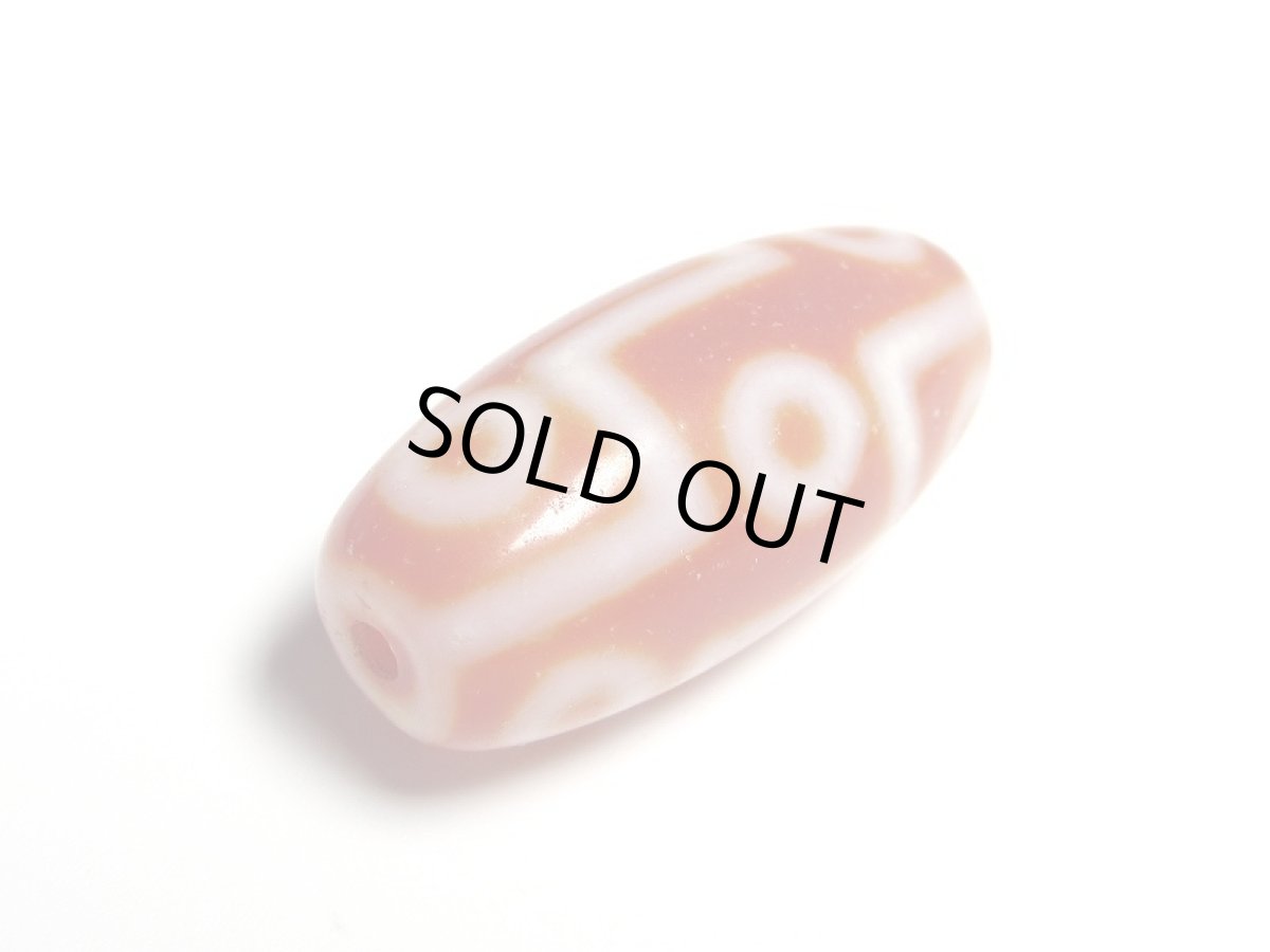 画像3: 老鉱朱砂紅・九眼天珠 31.5mm【160427】 (3)