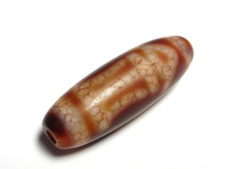 紅朱砂ドラゴン　睡蓮花天珠 紅朱砂・水蓮花天珠 29mm - 石縁パワーストーン専門店