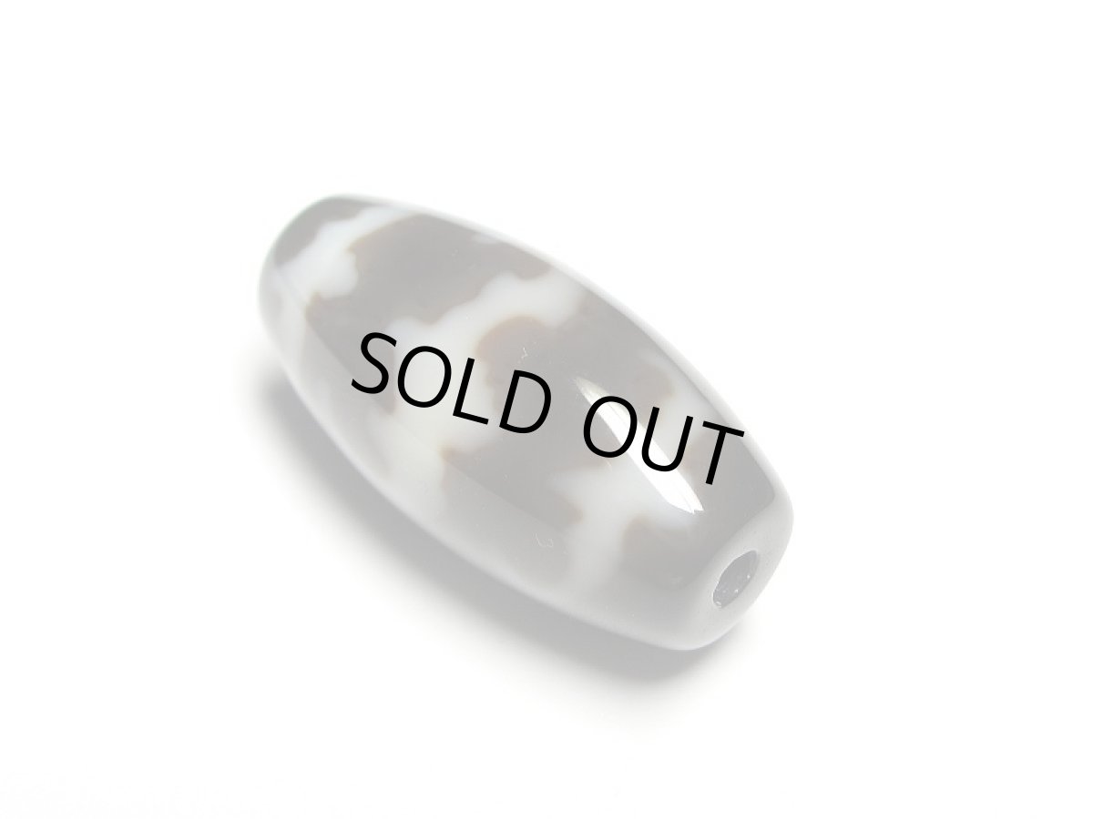 画像2: 黒地至純・五福臨門天珠 25mm【160427】 (2)