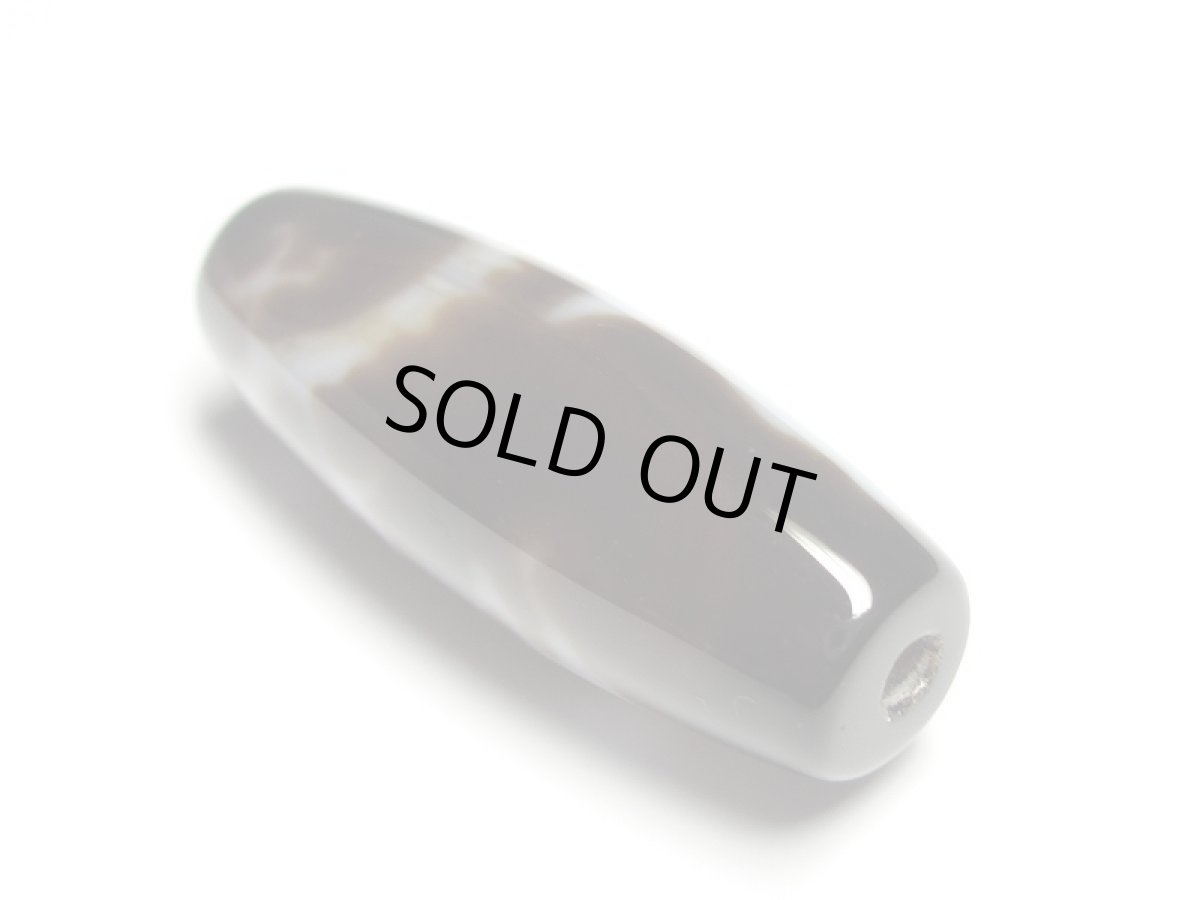 画像6: 黒地至純・観音乗龍天珠 37mm【160427】 (6)