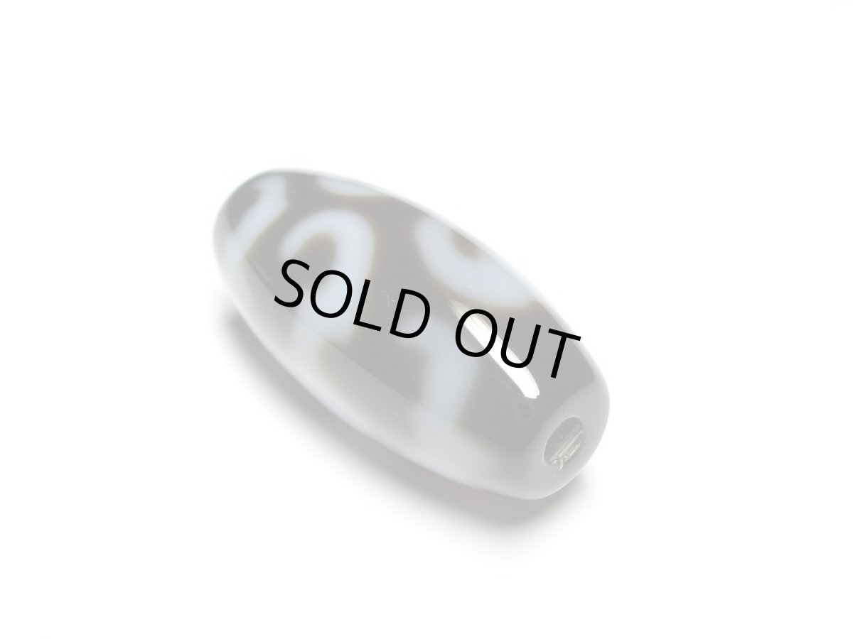 画像6: 黒地至純・五福臨門天珠 23.5mm (6)