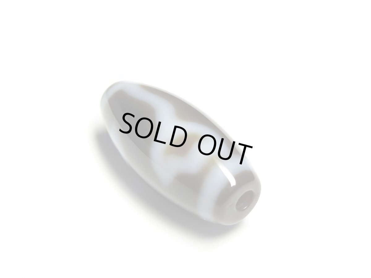 画像4: 黒地至純・水蓮花天珠 24mm【160427】 (4)