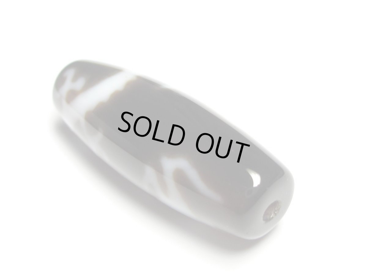 画像6: 黒地至純・観音乗龍天珠 36mm【160427】 (6)