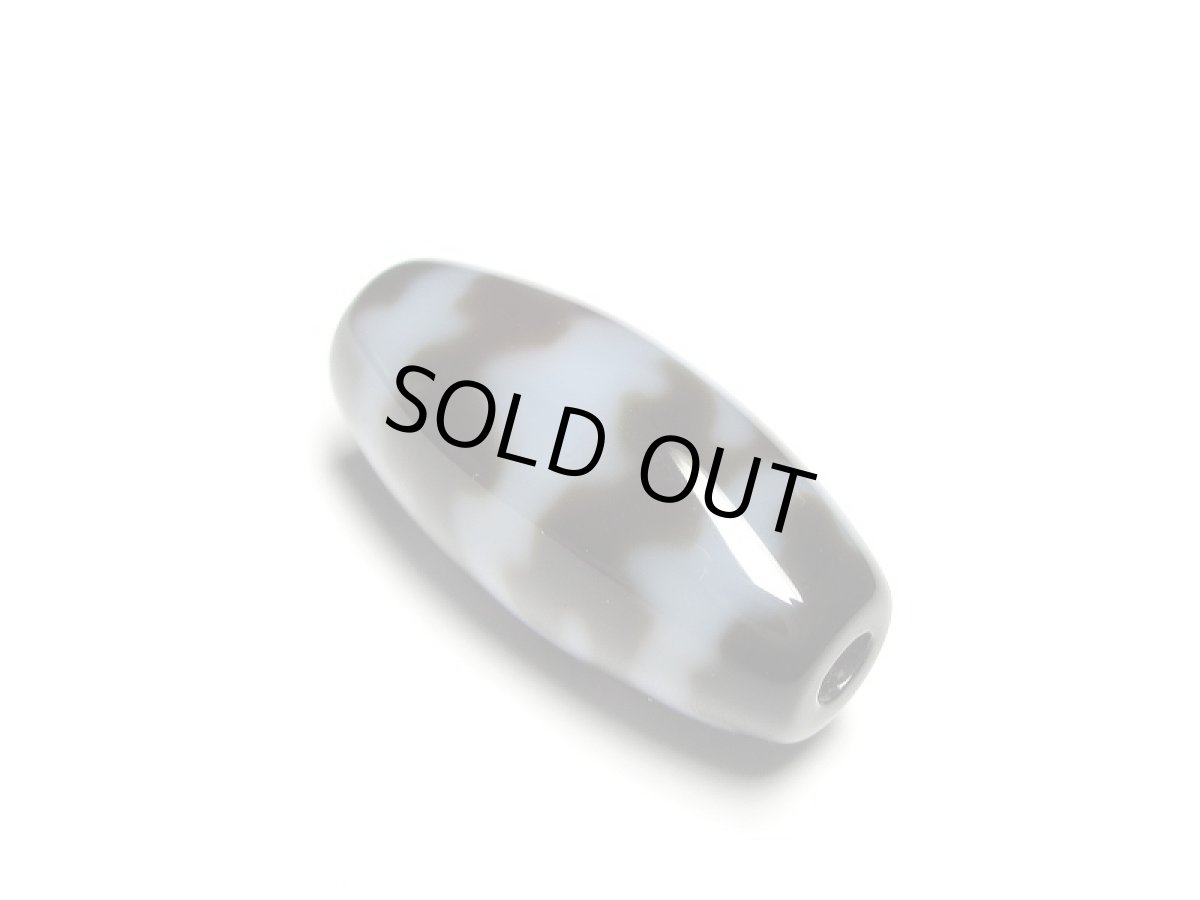 画像2: 黒地至純・五福臨門天珠 23.5mm (2)