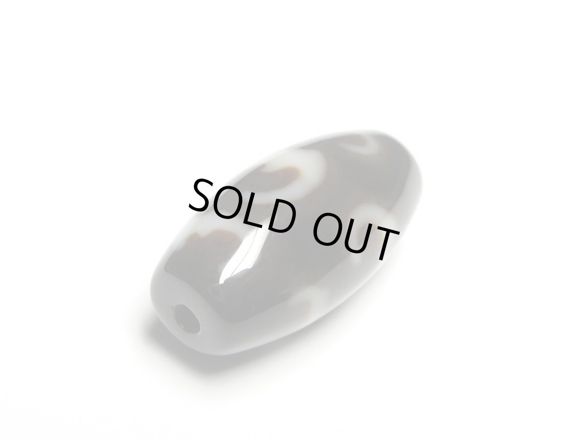 画像5: 黒地至純・五福臨門天珠 25mm【160427】 (5)